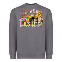 Storm Im Digging Easter Heavyweight Sweatshirt - CowhideDigitalArt