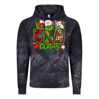 Cloud Black cna  certified nursing assistant claus Vintage Hoodie - CowGirlArtShop