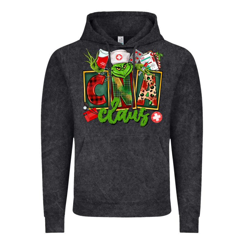 Cna  Certified Nursing Assistant Claus Vintage Hoodie by CowGirlArtShop | Teevron