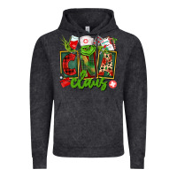 Vintage Black cna  certified nursing assistant claus Vintage Hoodie - CowGirlArtShop