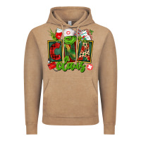 Vintage Coffee cna  certified nursing assistant claus Vintage Hoodie - CowGirlArtShop