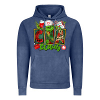 Vintage Denim cna  certified nursing assistant claus Vintage Hoodie - CowGirlArtShop