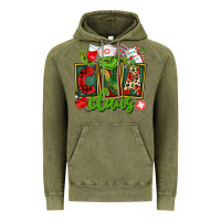 Vintage Olive cna  certified nursing assistant claus Vintage Hoodie - CowGirlArtShop