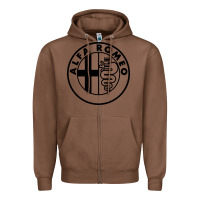 Chestnut alfa racing big Zipper Hoodie - PixelFlow
