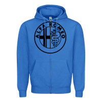 True Royal alfa racing big Zipper Hoodie - PixelFlow