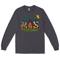 Smoke Barn mom sunflower mother's day Long Sleeve Tee - HowdyJamesFarm