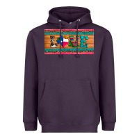 Plum love texas sunflowers cactus cowhide license plate Heavyweight Hoodie - Artiststas