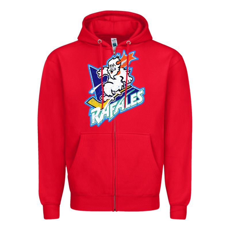 Quebec Rafales Zipper Hoodie by PixelFlow | Teevron