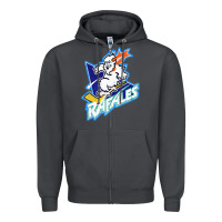 Smoke Quebec Rafales Zipper Hoodie - PixelFlow