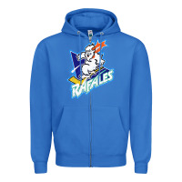 True Royal Quebec Rafales Zipper Hoodie - PixelFlow