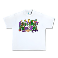White assistant principal mardi gras Urban Heavy Tee - CowGirlArtShop