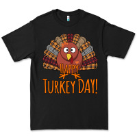 Black Happy Turkey Day - Thanksgiving Party Premium Tee - Bettercallsaul