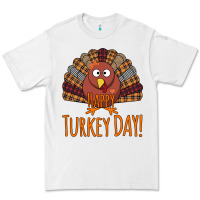 White Happy Turkey Day - Thanksgiving Party Premium Tee - Bettercallsaul