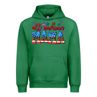 Emerald all american mama Urban Hoodie - AdoDesignShop