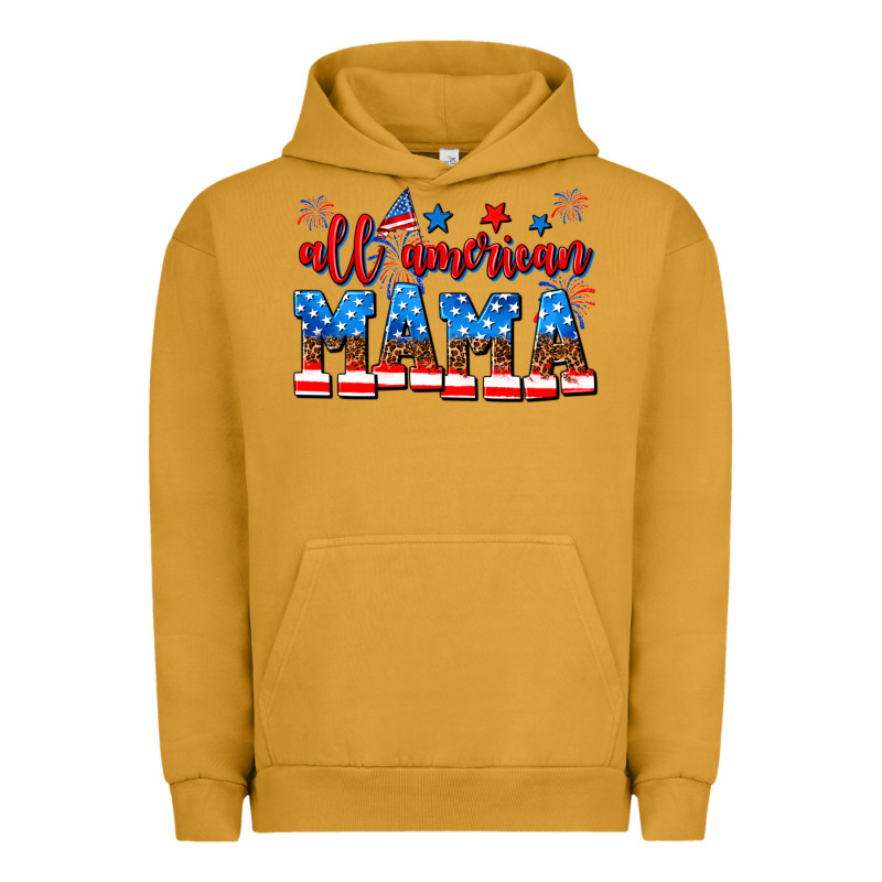 All American Mama Urban Hoodie by AdoDesignShop | Teevron