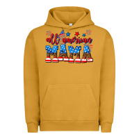 Pigment Peanut Butter all american mama Urban Hoodie - AdoDesignShop