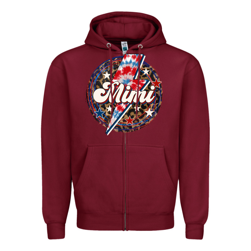 Western Mimi Patriotic Zipper Hoodie by LillyAllenDesigns | Teevron