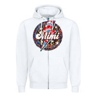 White Western Mimi Patriotic Zipper Hoodie - LillyAllenDesigns