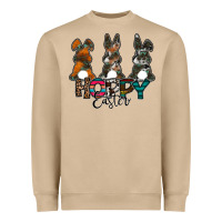 Mushroom Hoppy Easter Heavyweight Sweatshirt - CowhideDigitalArt