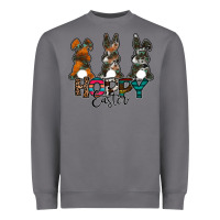 Storm Hoppy Easter Heavyweight Sweatshirt - CowhideDigitalArt