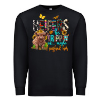 Black heifers be trippin ok maybe i pushed her Premium Sweatshirt - BarkalooDesign