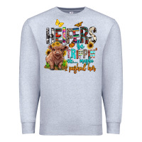 Heather Grey heifers be trippin ok maybe i pushed her Premium Sweatshirt - BarkalooDesign