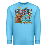 Ocean Blue heifers be trippin ok maybe i pushed her Premium Sweatshirt - BarkalooDesign