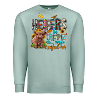 Seafoam heifers be trippin ok maybe i pushed her Premium Sweatshirt - BarkalooDesign
