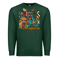 Sports Green heifers be trippin ok maybe i pushed her Premium Sweatshirt - BarkalooDesign