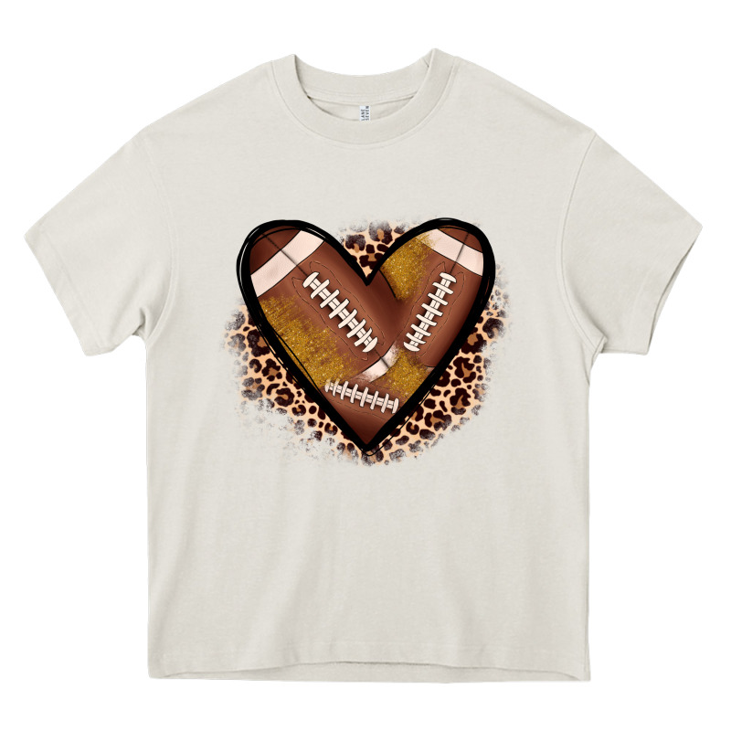 Heart Football Heavy Core Tee by JahusDesignShop | Teevron