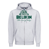Heather Grey Belikin Beer Zipper Hoodie - trangStudio