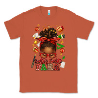 Copper santa's favorite para afro messy bun Classic Tee - texasbilliewilder