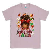 Lilac santa's favorite para afro messy bun Classic Tee - texasbilliewilder