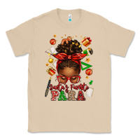 Mushroom santa's favorite para afro messy bun Classic Tee - texasbilliewilder