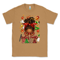 Toasted Coconut santa's favorite para afro messy bun Classic Tee - texasbilliewilder