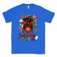 True Royal santa's favorite para afro messy bun Classic Tee - texasbilliewilder