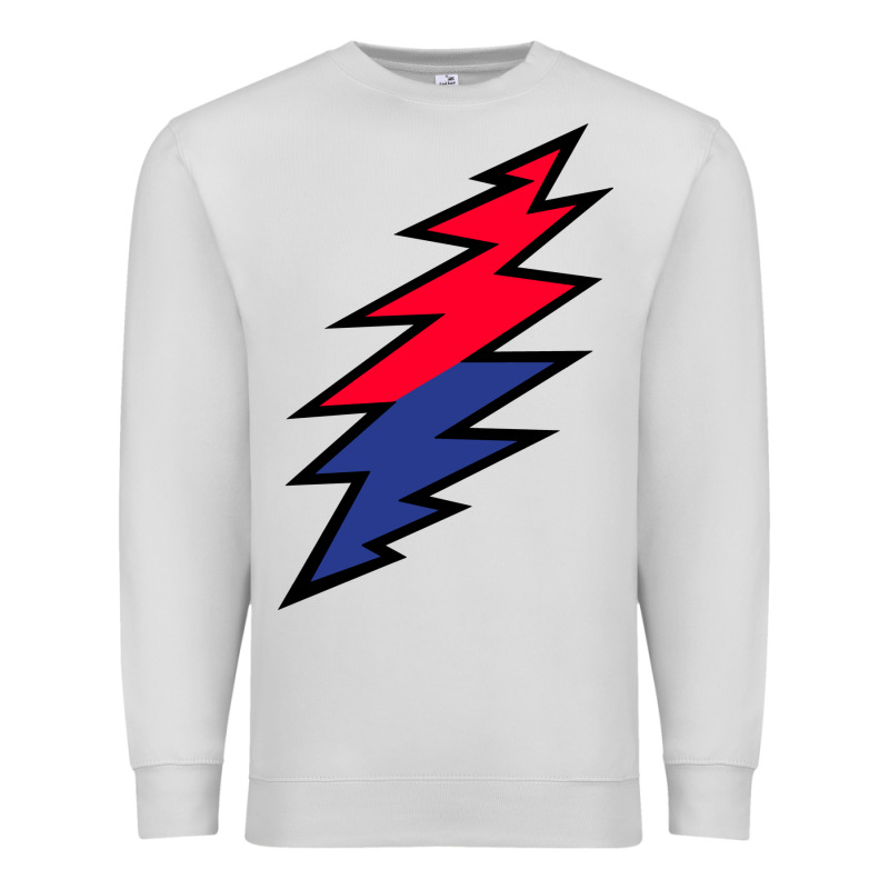 Lazy Lightning Bolt Premium Sweatshirt by InspiraDesign | Teevron