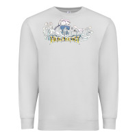 Dove Grey Megadeath caught Premium Sweatshirt - InspiraDesign