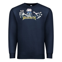 Navy Megadeath caught Premium Sweatshirt - InspiraDesign