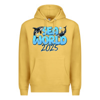 Antique Gold Sea World 2025 Premium Hoodie - CowhideDigitalArt