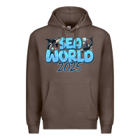 Coffee Sea World 2025 Premium Hoodie - CowhideDigitalArt