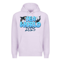 Lilac Sea World 2025 Premium Hoodie - CowhideDigitalArt