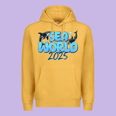 Sea World 2025 Premium Hoodie Designed By Cowhidedigitalart
