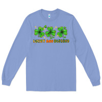 Colony Blue St. Patrick's Day lucky and blessed Long Sleeve Tee - HowdyJamesFarm