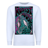 White Modest Mouse Premium Sweatshirt - InspiraDesign
