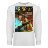 Oatmeal Heather The Rifleman Retro Western Premium Sweatshirt - ArtChic