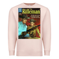 Pale Pink The Rifleman Retro Western Premium Sweatshirt - ArtChic