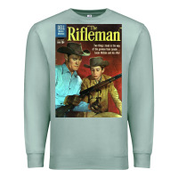 Seafoam The Rifleman Retro Western Premium Sweatshirt - ArtChic