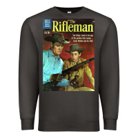 Smoke The Rifleman Retro Western Premium Sweatshirt - ArtChic