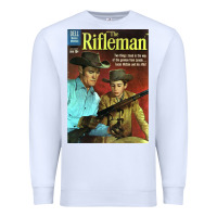 White The Rifleman Retro Western Premium Sweatshirt - ArtChic
